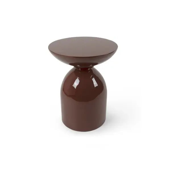 Masuta de cafea NORLAN Ø40 x 50 CM - Caramiziu