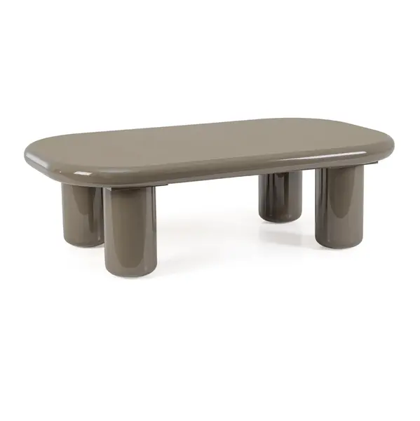 Masuta de cafea OTILIA RECTANGULAR 120 x 70 x 36 CM - Taupe