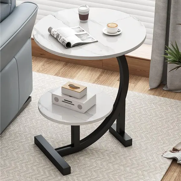 Masuta de cafea pentru living, design nordic, elegant, 62x40cm
