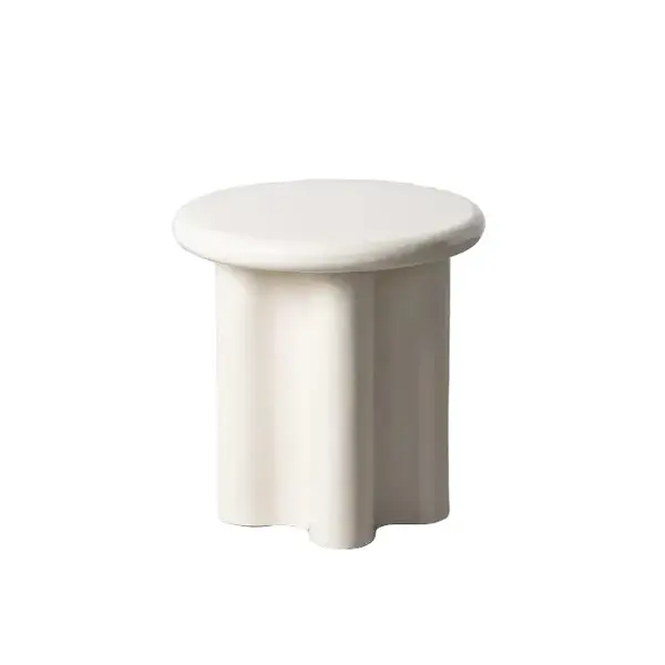Masuta de cafea PERLA 50X50CM - Alb