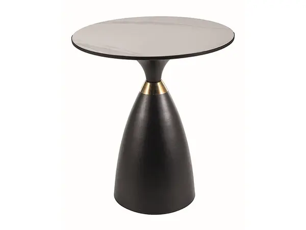 Masuta de cafea VARGO Ø50 x 56 CM - Alb