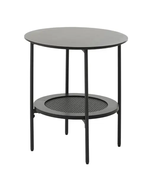 Masuta de cafea VAROLA Ø50 x 50 CM - Negru