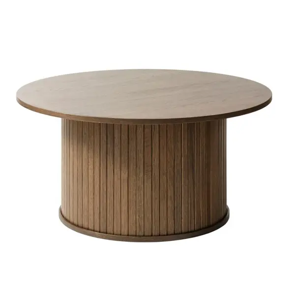 Masuta de cafea VOLAND Ø90 x 45 CM - Maro