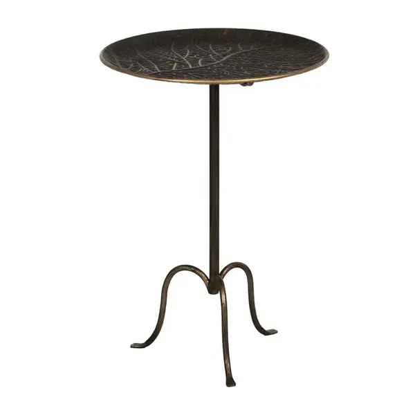 Masuta DONAM Ø50 x 71 CM - Gold