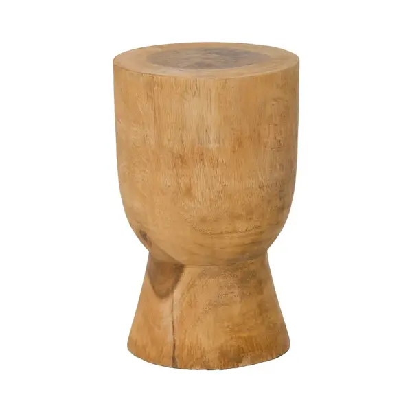 Masuta laterala, Koa, Natural, 28x28x46 cm