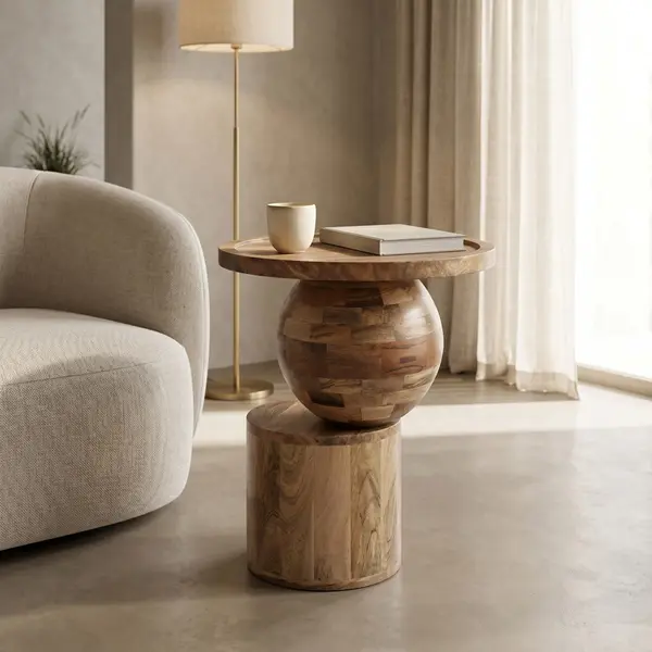 Masuta laterala, Senby, Pako, Nuc 40x40x50 cm