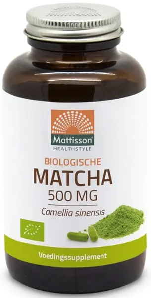 Matcha, 500 mg, 60 capsule, Mattisson Healthstyle