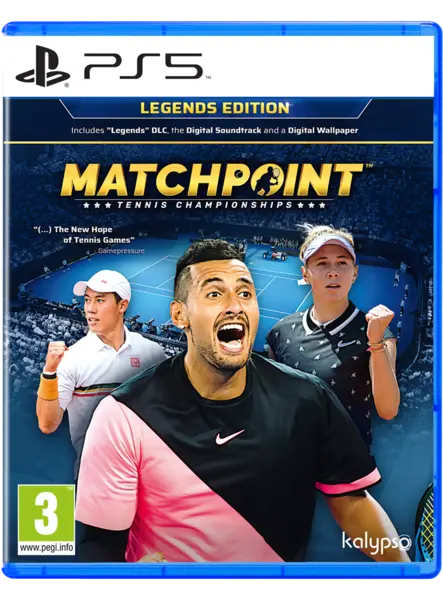 Matchpoint Tennis Championships Legends Edition PlayStation 5|Xbox Series S/X|PlayStation 4|Nintendo Switch|PC|Xbox One
