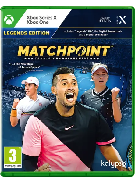 Matchpoint: Tennis Championships Legends Edition XBOX ONE