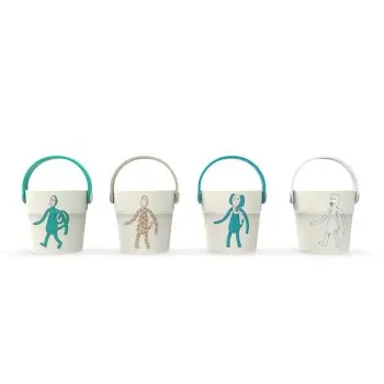 Matchstick Monkey Endless Bathtime Fun Bucket Set jucărie pentru apă