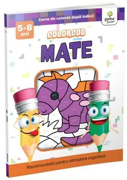 Mate. Carte de colorat dupa indicii/***