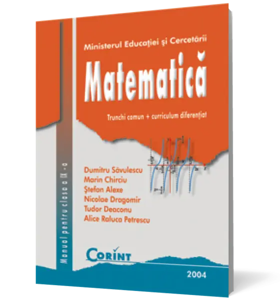 Matematică. Manual pentru clasa a IX-a