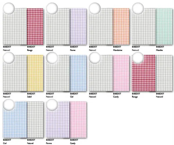 Material pentru decorațiuni STOF - Bardot, 100% bumbac, 50 x 50 cm, 2 bucăți, sortiment
