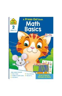 Math Basics 2 Press-Out Book - School Zone