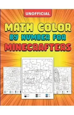 Math Color By Number For Minecrafters - Craftland Publishing