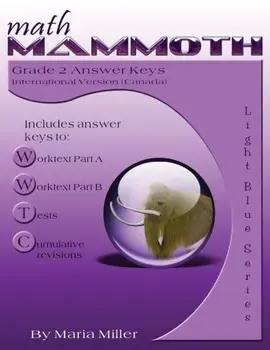 Math Mammoth Grade 2 Answer Keys, International Version (Canada), Paperback/Maria Miller