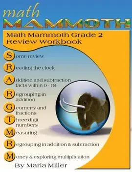 Math Mammoth Grade 2 Review Workbook, Paperback/Maria Miller