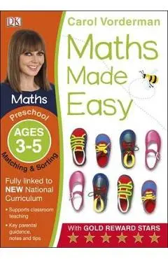 Maths Made Easy Matching And Sorting Preschool Ages 3-5
