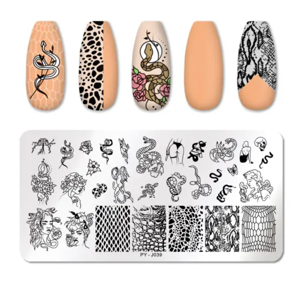 MATRITA DECOR UNGHII PY-J039 - PY-J039 - Everin.ro
