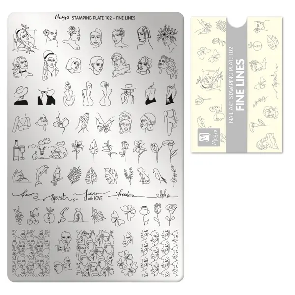 Matrita pentru stampila nr 102 - Fine Lines