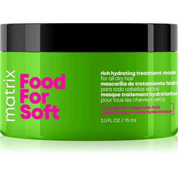 Matrix Food For Soft Hydrating Treatment Mask masca pentru hidratare intensa pentru păr 75 ml