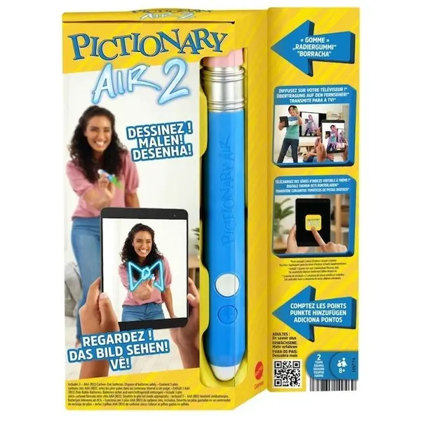 MATTEL Joc Mattel Games - Pictionary Air 2, Multicolor
