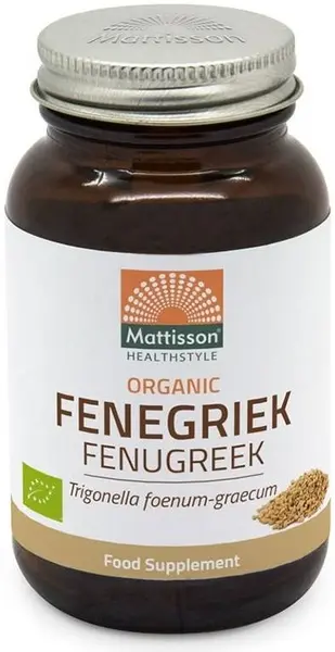 Mattisson Healthstyle Ogranic Fenugreek, 120 capsule
