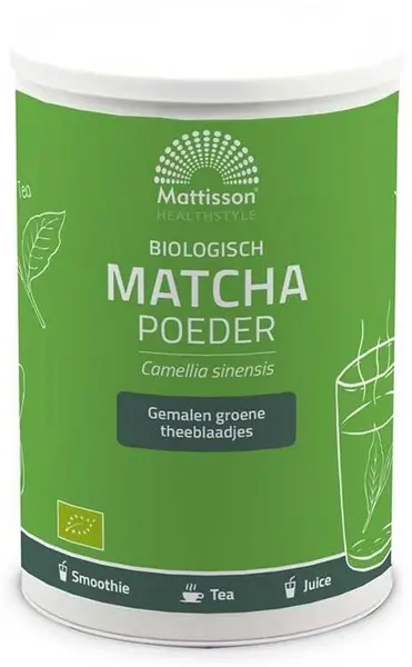 Mattisson Healthstyle Organic Matcha, 350 g