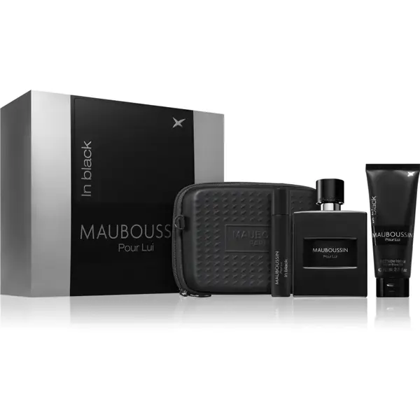 Mauboussin Prestige Set Pour Lui In Black set cadou pentru bărbați 4 buc