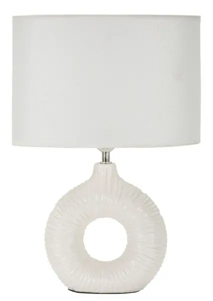 Mauro Ferretti Lampă De Masă Alb cm 28,5X15X43 | Aosom Romania
