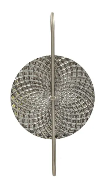 Mauro Ferretti Lampa De Perete Argintie cm 28X15X54 | Aosom Romania