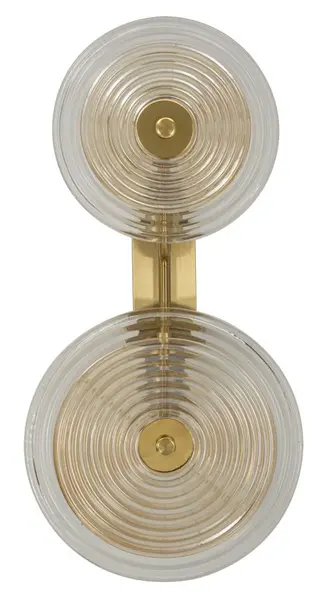 Mauro Ferretti Lampa De Perete Venetia cm 25X10X52 | Aosom Romania