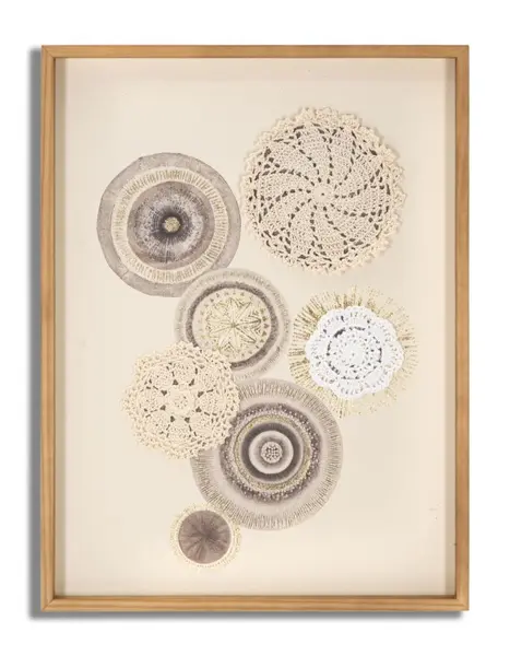 Mauro Ferretti Panou Canvas Circly cm 45X3,2X60 | Aosom Romania