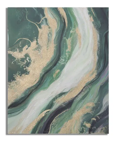 Mauro Ferretti Pictura Pe Pânză Verde cm 80X2,8X100 | Aosom Romania