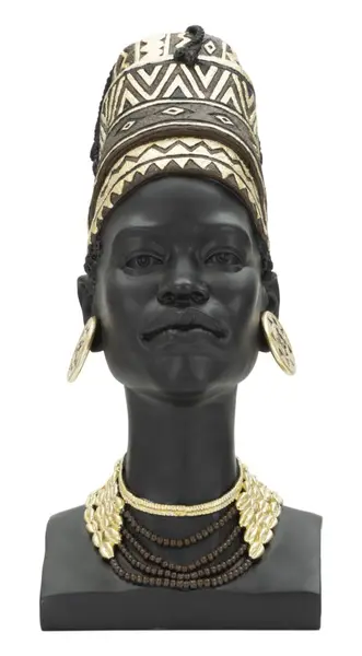 Mauro Ferretti Statuie Femeie Masai cm 21,5X27,5X45 | Aosom Romania