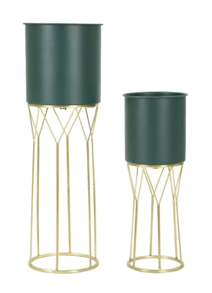 Mauro Ferretti Suport Vazagrent Set 2 Bucati cm Ø 23X70-19X50 | Aosom Romania