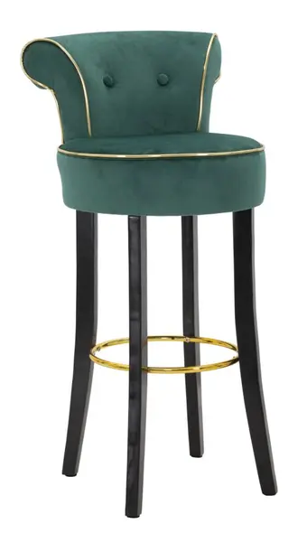 Mauro Ferretti Taburet De Bar Luxy Crem Cm 46X48X96