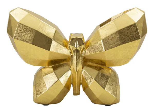 Mauro Ferretti Vaza Fluture Aurii cm 22,5X8X15 | Aosom Romania