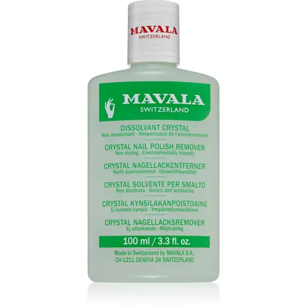 Mavala Crystal Nail Polish Remover dizolvant pentru oja fara acetona 100 ml