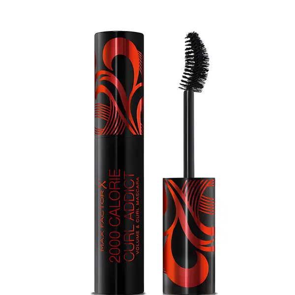 Max Factor 2000 Calorie Curl Addict Mascara with Curved Brush - Black/Brown