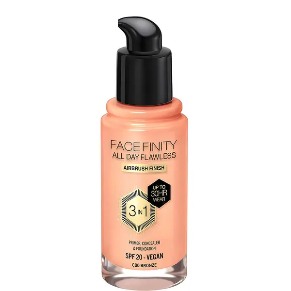 Max Factor Facefinity 3-in-1 Vegan Foundation SPF 20 - 80 Bronze