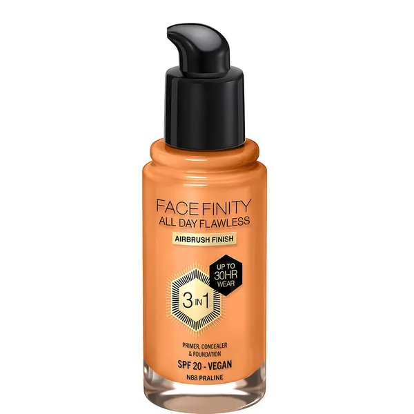 Max Factor Facefinity 3-in-1 Vegan Foundation SPF 20 - 88 Praline