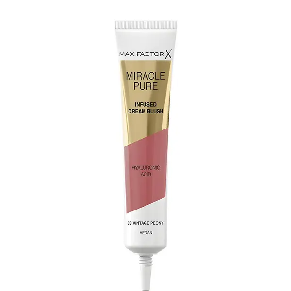 Max Factor Miracle Pure Infused Cream Blush with Hyaluronic Acid - 03 Vintage Peony