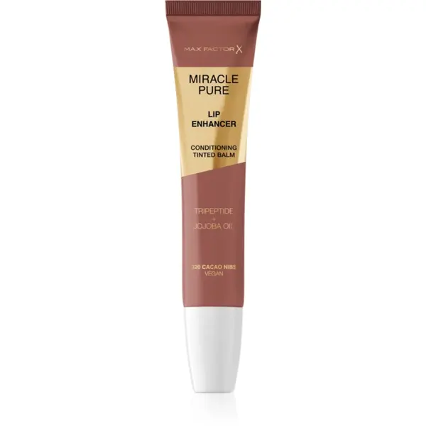 Max Factor Miracle Pure Lip Enhancer lip gloss hidratant culoare 020 Cacao Nibs 12 ml