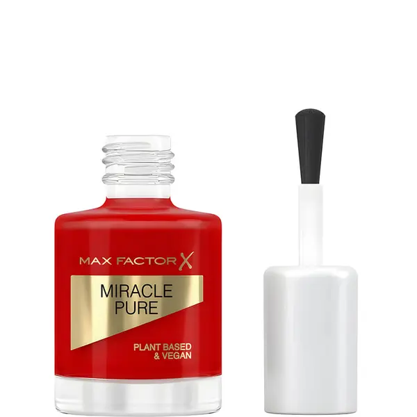 Max Factor Miracle Pure Plant Based & Vegan Nail Polish - 305 Scarlet Poppy