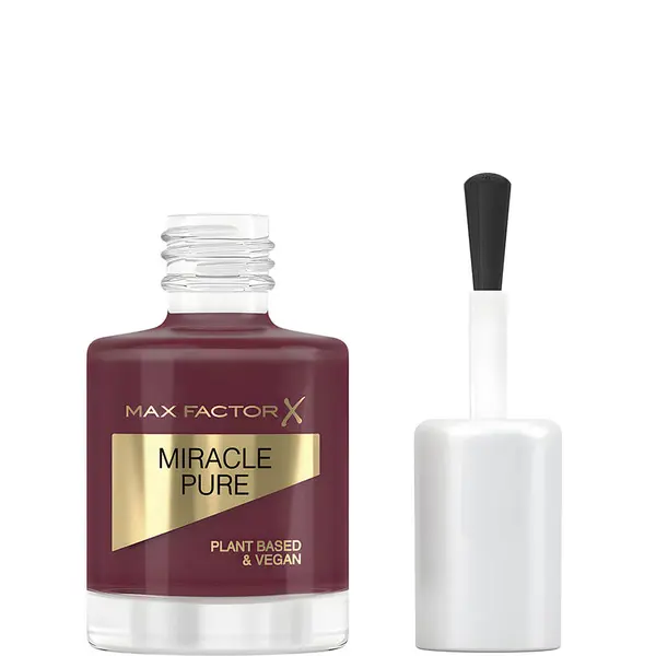 Max Factor Miracle Pure Plant Based & Vegan Nail Polish - 373 Regal Garnet