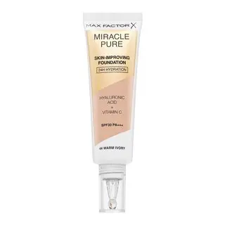 Max Factor Miracle Pure Skin-Improving Foundation machiaj persistent cu efect de hidratare 44 Warm Ivory 30 ml