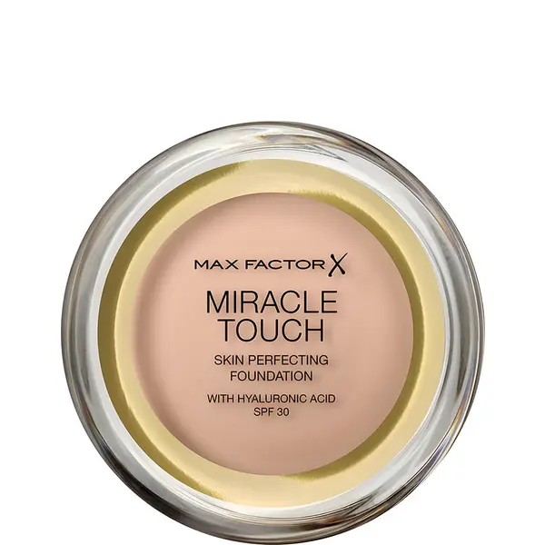 Max Factor Miracle Touch Skin Perfecting Foundation with Hyaluronic Acid SPF30 11.5g - 040 Creamy Ivory