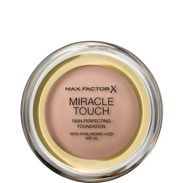 Max Factor Miracle Touch Skin Perfecting Foundation with Hyaluronic Acid SPF30 11.5g - 047 Vanilla