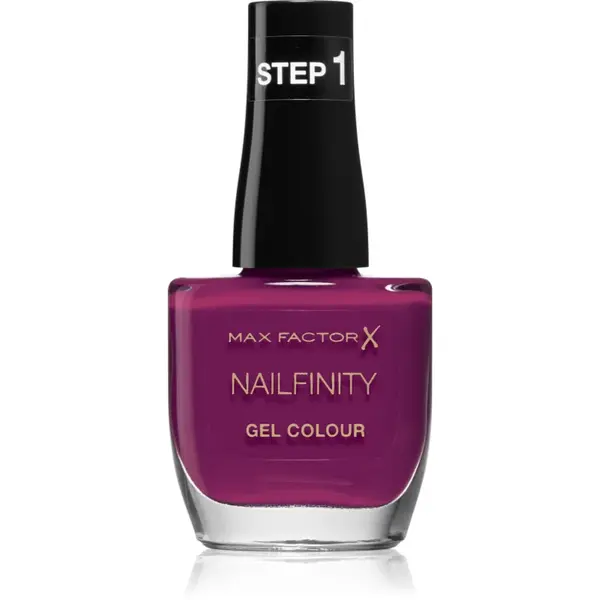 Max Factor Nailfinity Gel Colour gel de unghii fara utilizarea UV sau lampa LED culoare 340 VIP 12 ml